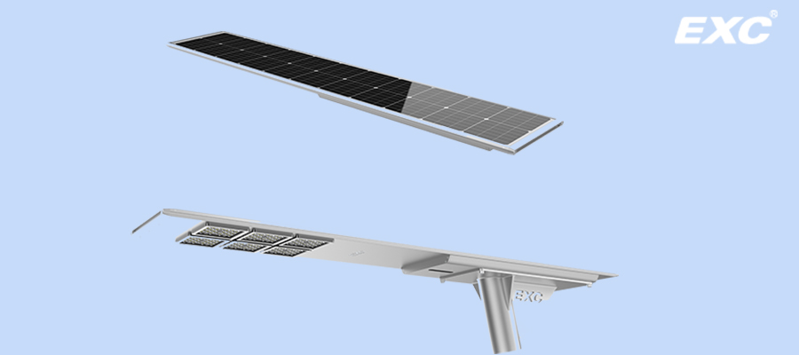 EXC solar street light