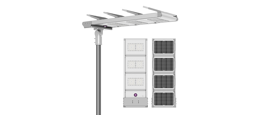 solar powered street lamp