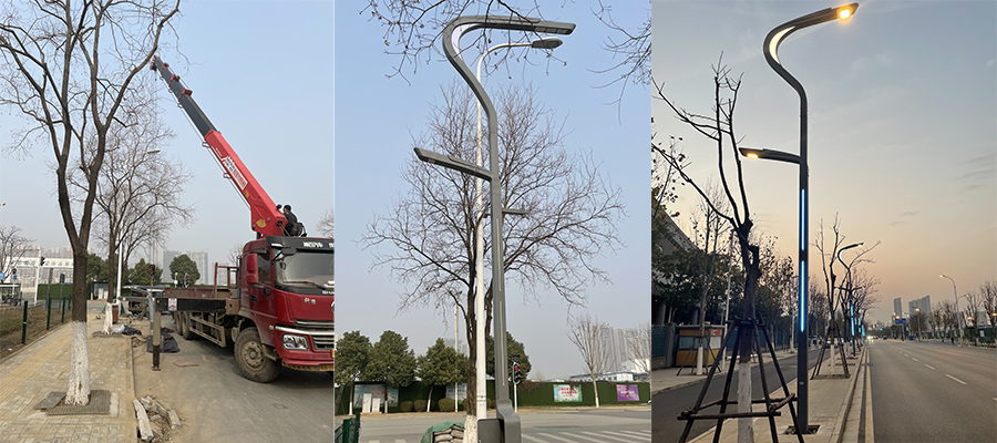 5g smart street lights