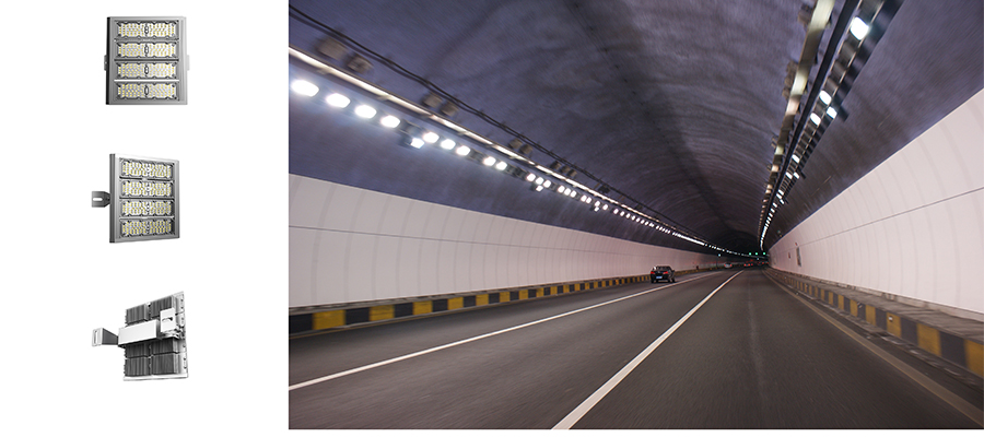 tunnel lights