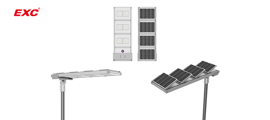 all in one integrated solar street light