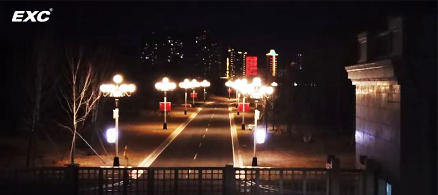 smart led street light