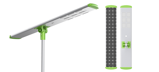 solar panel street light without remote