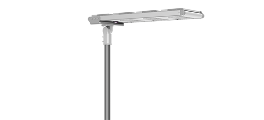 integrated solar street light with motion sensor