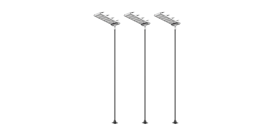 solar led street lamps with motion sensor