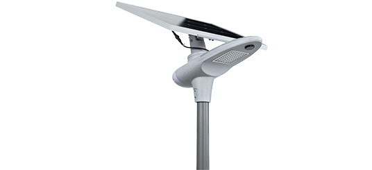 led street light with solar panel