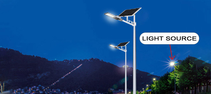 outdoor solar street light