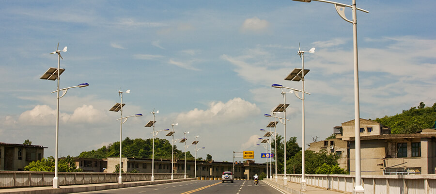 solar power street lamp