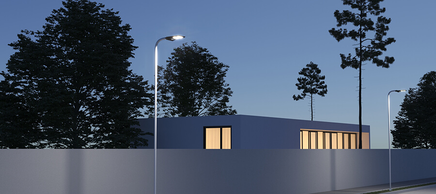 solar street lamp