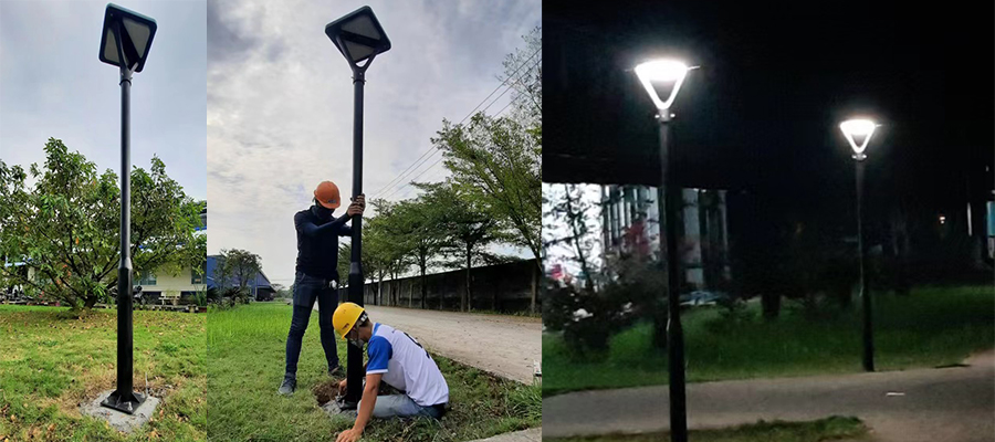 solar led garden light